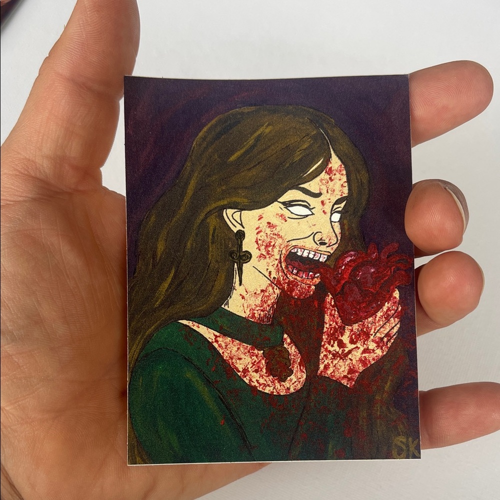 Premium Vinyl Sticker - Man Eater